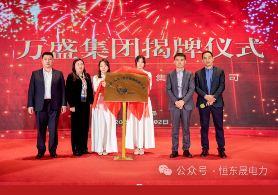 集团式发展：新时代、新使命、新跨越 万盛集团举行了揭牌仪式