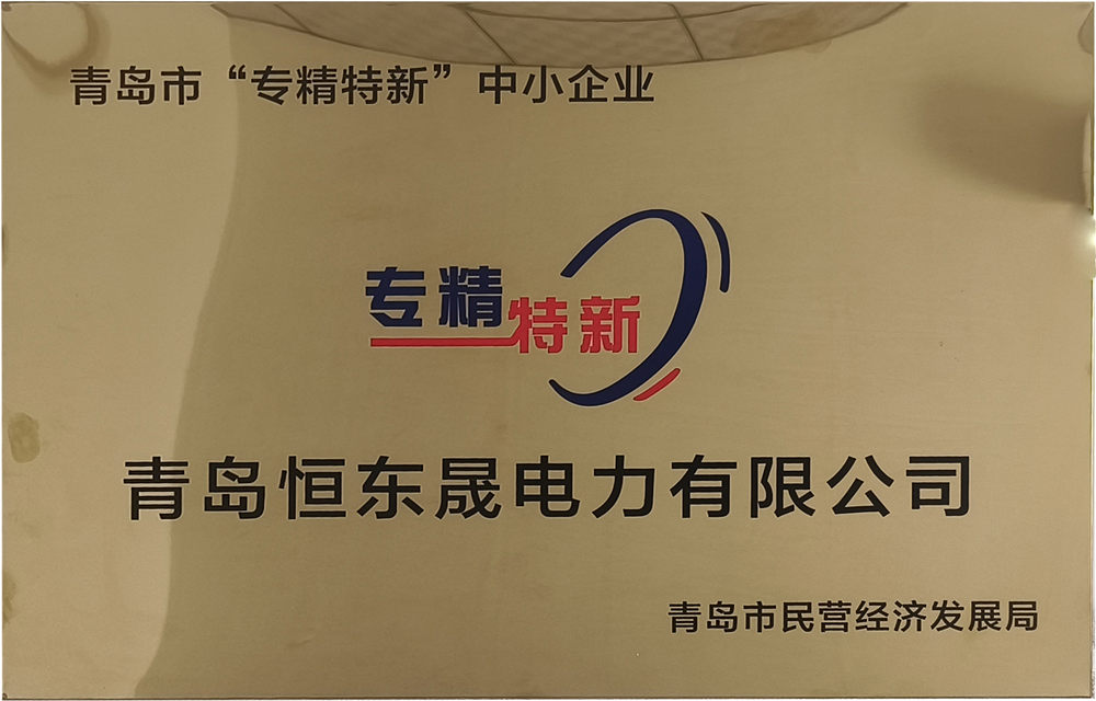 恒东晟荣获“专精特新”